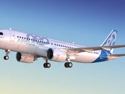  Airbus A320 Neo with interior and cockpit 