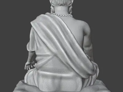Indian Baba - 3DP Ready 3D print model