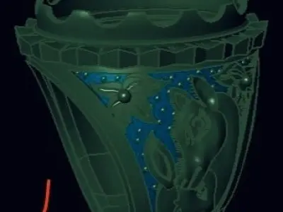 ring man Deer     3D print model