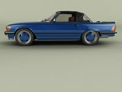 Mercedes-Benz R107 AMG 3D model