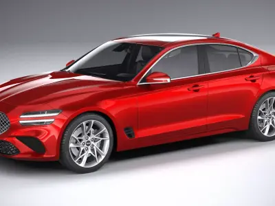 Genesis G70 2022 3D model