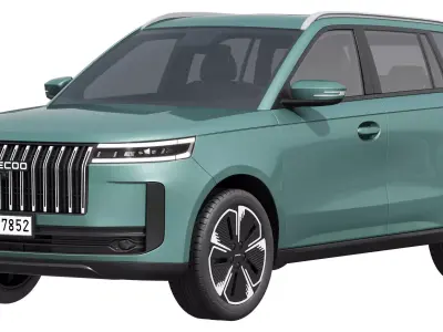 Jaecoo J5 2025 3D model