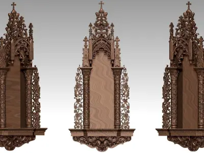 Catholic Altar V2 3D print model