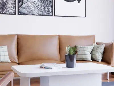 scandinavian living room 3D model