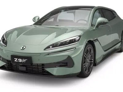 2025 BYD Denza Z9 GT With Interior 3D model