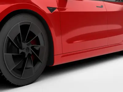 Tesla Model 3 Perfomance 2024 3d model 3D model