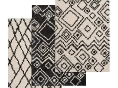 Rug Set 2270 3D model
