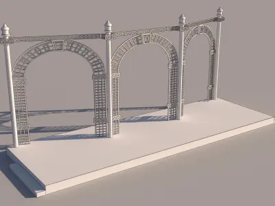 Jali Stage 3D model