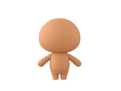 Character149 Rigged Sloth 3D model