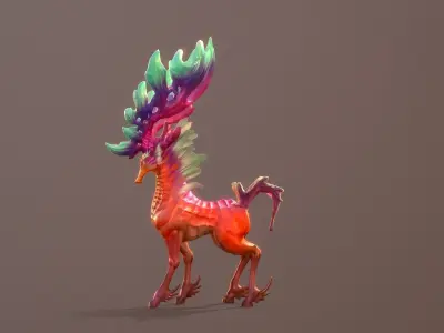 Melcor 3D Animations Low-poly 3D model