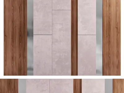 Panel 02 3D model buy