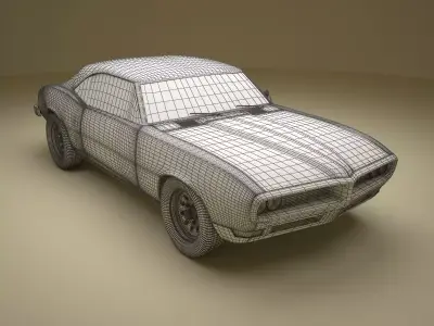 Car Base Mesh 3D model