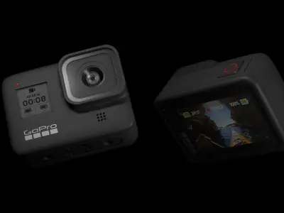 GoPro Hero8 Black 3D model 3D model