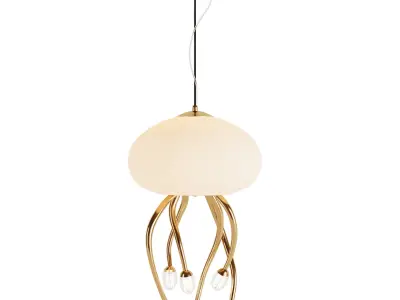 Jellyfish Chandelier 3D model