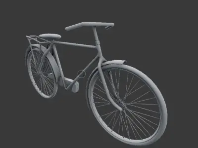 bicycle Free 3D model purchase
