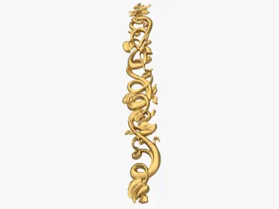 Classic decor ornament 200 3D model