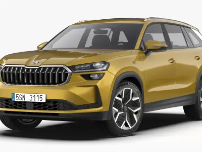 Skoda Kodiaq 2024 3D model