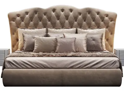 BED EGOIST LETTO DV HOME COLLECTION 3D model