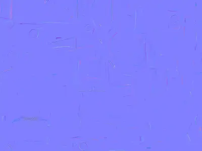 Rusted Burned Out Muscle Car 3D Model Abandoned Vehicle Low-poly 3D model