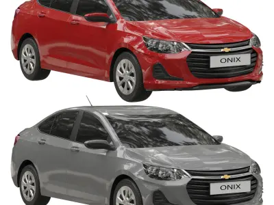 Chevrolet ONIX Low-poly 3D model