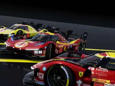 Ferrari 499P WEC 2025 - Deluxe Edition 3D model