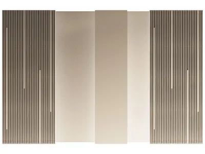 Wall 3D panel 13 3D model