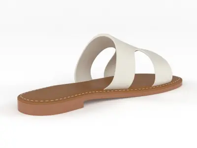 Women Slide Sandal 3D model