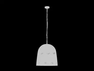 Black Wire Pendant 3D model