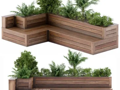 Plants Architecture element 3D model