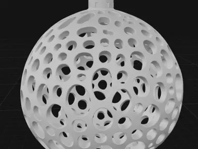 Christmas ornament 3D print model