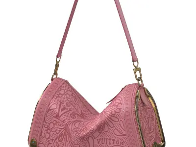 Louis Vuitton Horseshoe Speedy 30 Bag Low-poly 3D model