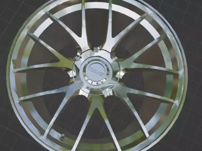 Volk Rays G27 Formula Wheels Rims 3D Print Ready 3D print model