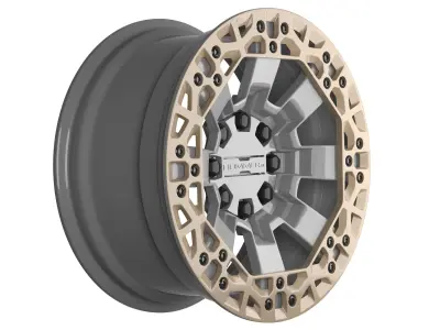 GMC hummer EV 2022 rim 3D model