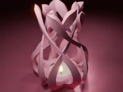 Candle Holder 3D print model
