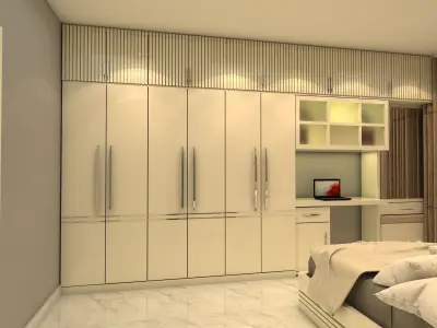 interior Bedroom 3D print model