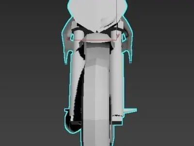 moto 50cc competition bike 50cc competition 3D print model