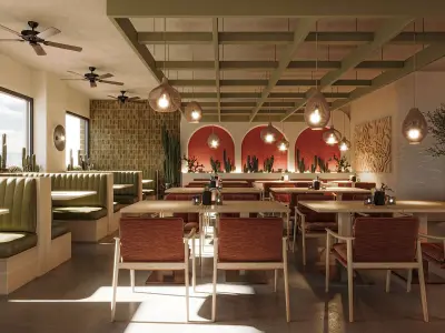 Mexican Restaurant  3D model
