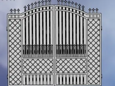 Iron Gate-4-0017-5-11-22 3D model