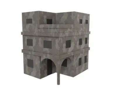 Middle Eastern House 3D model