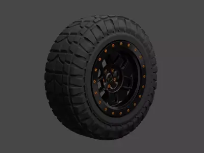 OFFROAD WHEEL 3D model