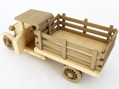 Toy Farm Truck 3D model
