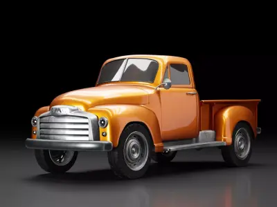 GMC pickup 9300 3D model