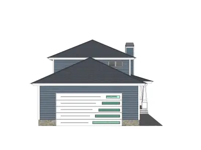 Prairie House 01 -Archimple LLC 3D model