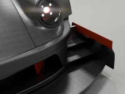 Porsche 911 1980 pikes peak wide body 3D model