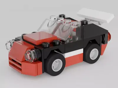 LEGO CREATOR Fast Car 30187 3D model