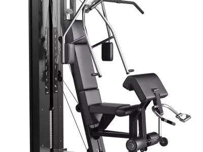 Unica Technogym exercise machine 3D model