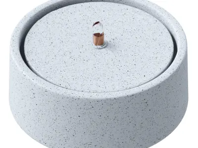 Scandia Fountain-Terrazzo 3D model