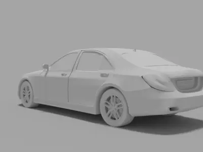 Mercedes s class maybach  3D model