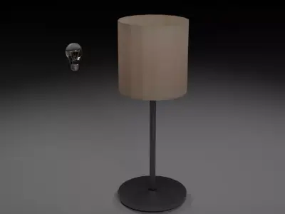 dekstop lamp - table lamp  Free 3D model