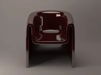 Melaina chair Driade 3D model